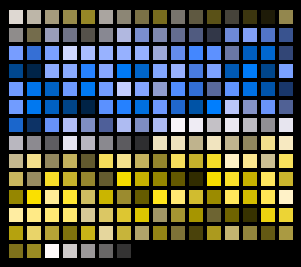 Protan palette